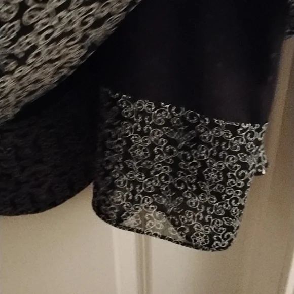 Reversible Flowy Summer Skirt And Blouse Set New Size 2X - Picture 7 of 8